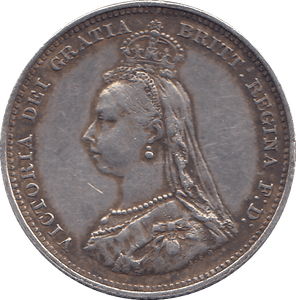 1888 SHILLING ( GVF ) - WORLD COINS - Cambridgeshire Coins