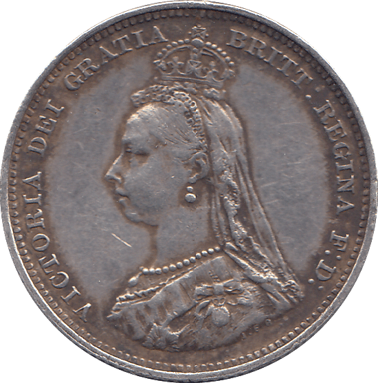 1888 SHILLING ( GVF ) - WORLD COINS - Cambridgeshire Coins