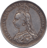1888 SHILLING ( GVF ) - WORLD COINS - Cambridgeshire Coins