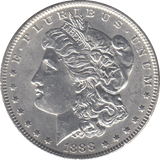 1888 SILVER DOLLAR USA - SILVER WORLD COINS - Cambridgeshire Coins