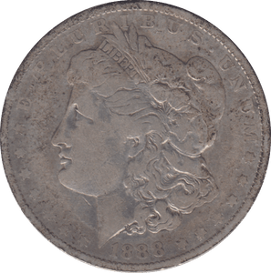 1888 SILVER DOLLAR USA - SILVER WORLD COINS - Cambridgeshire Coins