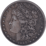 1888 SILVER MORGAN DOLLAR USA - SILVER WORLD COINS - Cambridgeshire Coins
