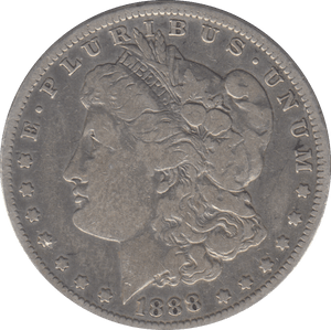 1888 SILVER NEW ORLEANS USA ONE DOLLAR USA - SILVER WORLD COINS - Cambridgeshire Coins