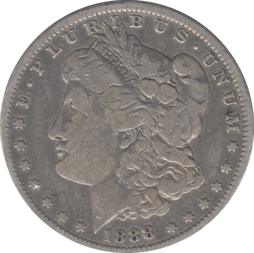 1888 SILVER NEW ORLEANS USA ONE DOLLAR USA - SILVER WORLD COINS - Cambridgeshire Coins