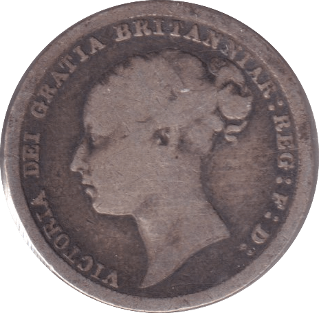 1888 SIXPENCE ( FINE ) - SIXPENCE - Cambridgeshire Coins