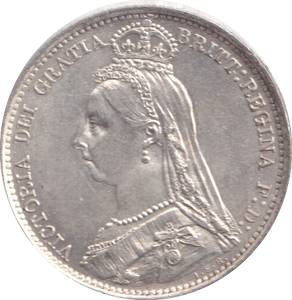 1888 SIXPENCE ( GF ) - SIXPENCE - Cambridgeshire Coins