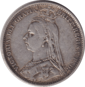 1888 SIXPENCE (GF) - SIXPENCE - Cambridgeshire Coins