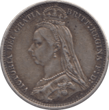 1888 SIXPENCE ( VF ) - Sixpence - Cambridgeshire Coins