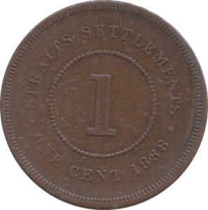 1888 STRAIT SETTLEMENT - WORLD COINS - Cambridgeshire Coins