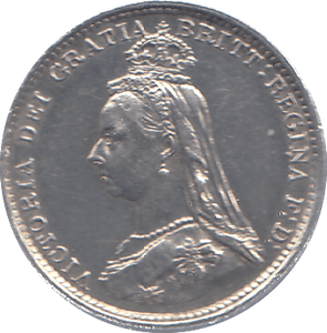 1888 THREEPENCE ( AUNC ) - THREEPENCE - Cambridgeshire Coins