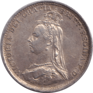 1888 THREEPENCE ( GVF ) - THREEPENCE - Cambridgeshire Coins