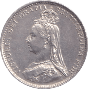 1888 THREEPENCE ( UNC ) - Threepence - Cambridgeshire Coins