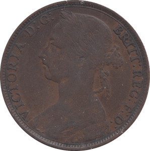 1889 1 PENNY ( VF ) - WORLD COINS - Cambridgeshire Coins