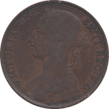 1889 1 PENNY ( VF ) - WORLD COINS - Cambridgeshire Coins