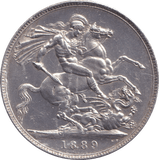 1889 CROWN 1 ( AUNC ) - CROWN - Cambridgeshire Coins