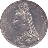 1889 CROWN 1 ( AUNC ) - CROWN - Cambridgeshire Coins