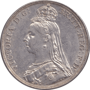 1889 CROWN ( AUNC ) - CROWN - Cambridgeshire Coins