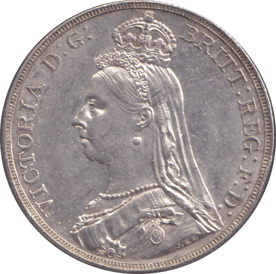 1889 CROWN ( AUNC ) - CROWN - Cambridgeshire Coins