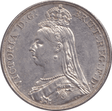 1889 CROWN ( AUNC ) - CROWN - Cambridgeshire Coins