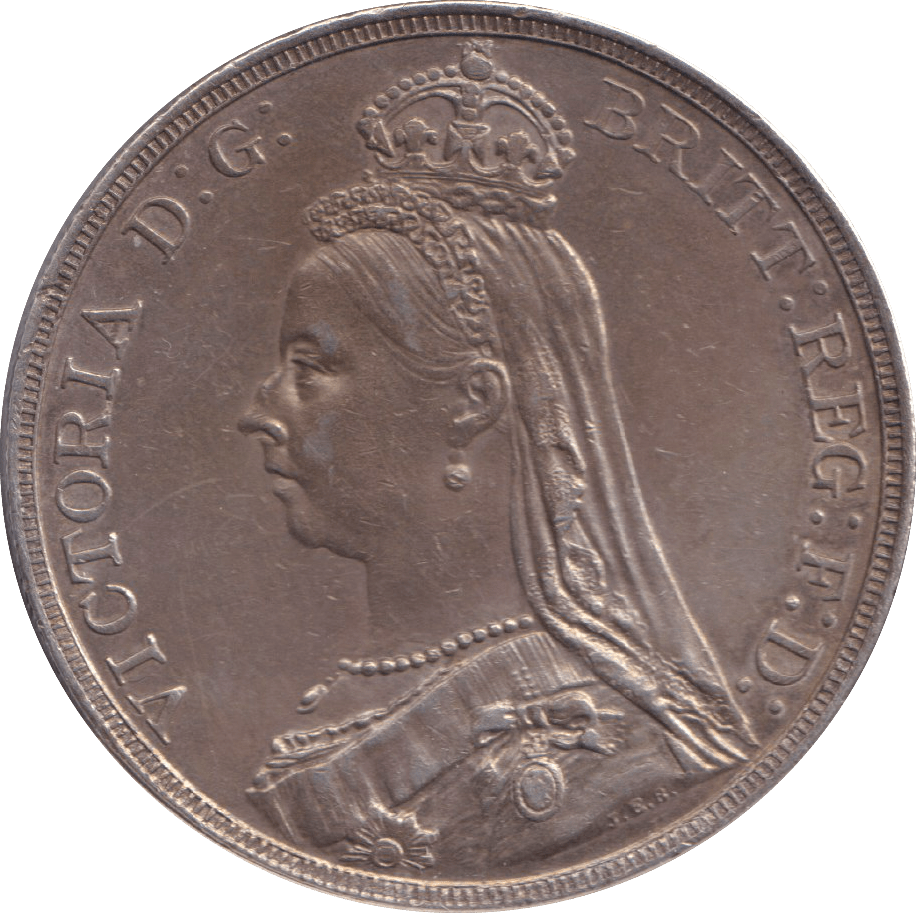 1889 CROWN ( AUNC ) - CROWN - Cambridgeshire Coins