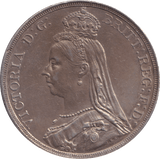 1889 CROWN ( AUNC ) - CROWN - Cambridgeshire Coins