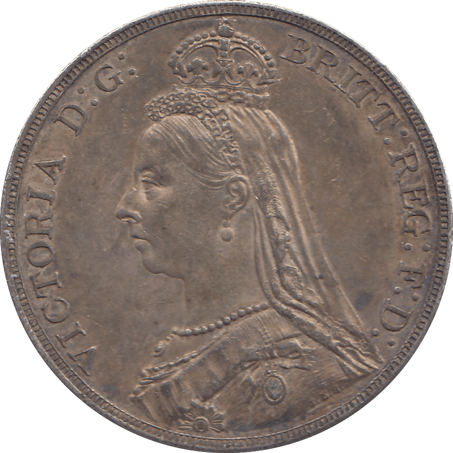 1889 CROWN ( AUNC ) - WORLD COINS - Cambridgeshire Coins
