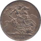 1889 CROWN ( AUNC ) - WORLD COINS - Cambridgeshire Coins
