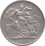 1889 CROWN ( EF ) - CROWN - Cambridgeshire Coins