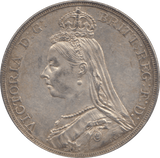 1889 CROWN ( EF ) - CROWN - Cambridgeshire Coins