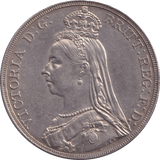 1889 CROWN ( EF ) - CROWN - Cambridgeshire Coins