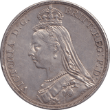 1889 CROWN ( EF ) - CROWN - Cambridgeshire Coins