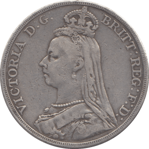 1889 CROWN ( F ) - CROWN - Cambridgeshire Coins