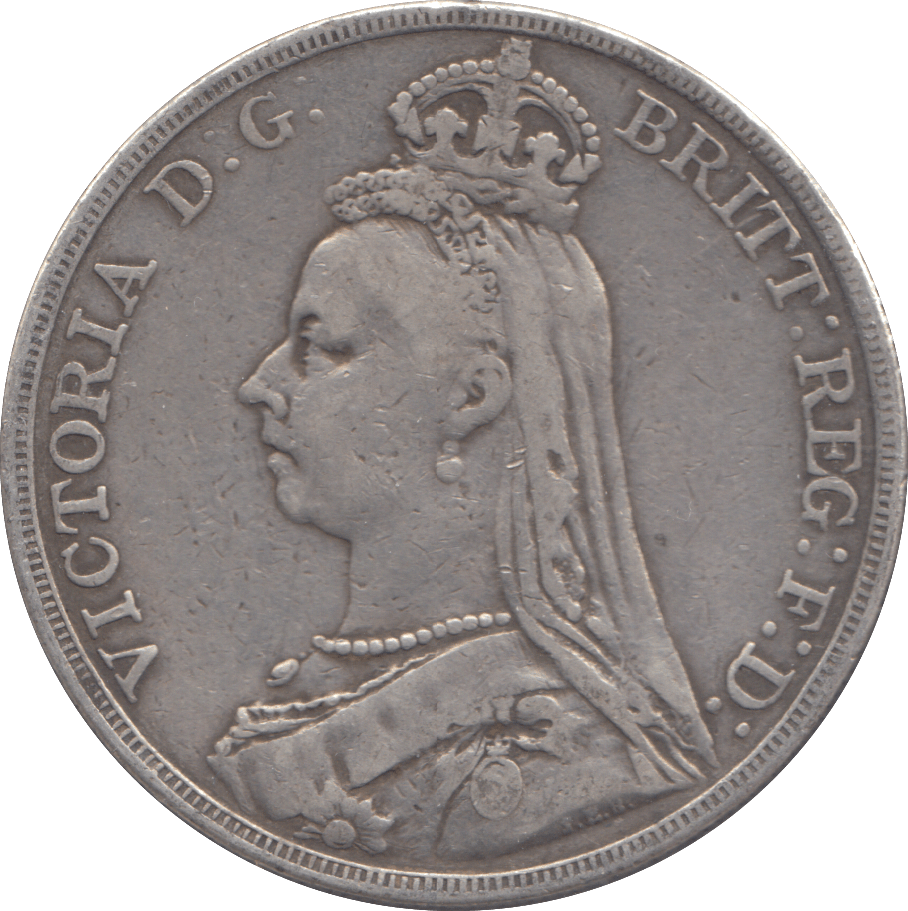1889 CROWN ( F ) - CROWN - Cambridgeshire Coins