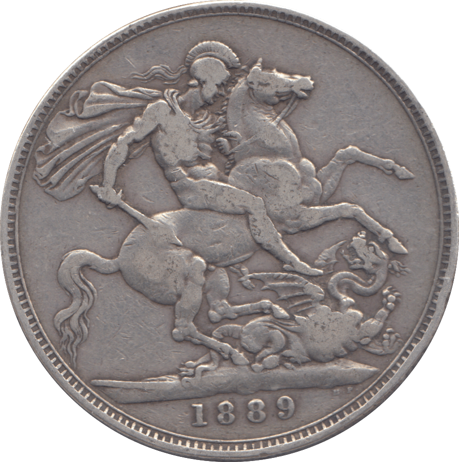1889 CROWN ( F ) - CROWN - Cambridgeshire Coins