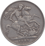 1889 CROWN ( F ) - CROWN - Cambridgeshire Coins