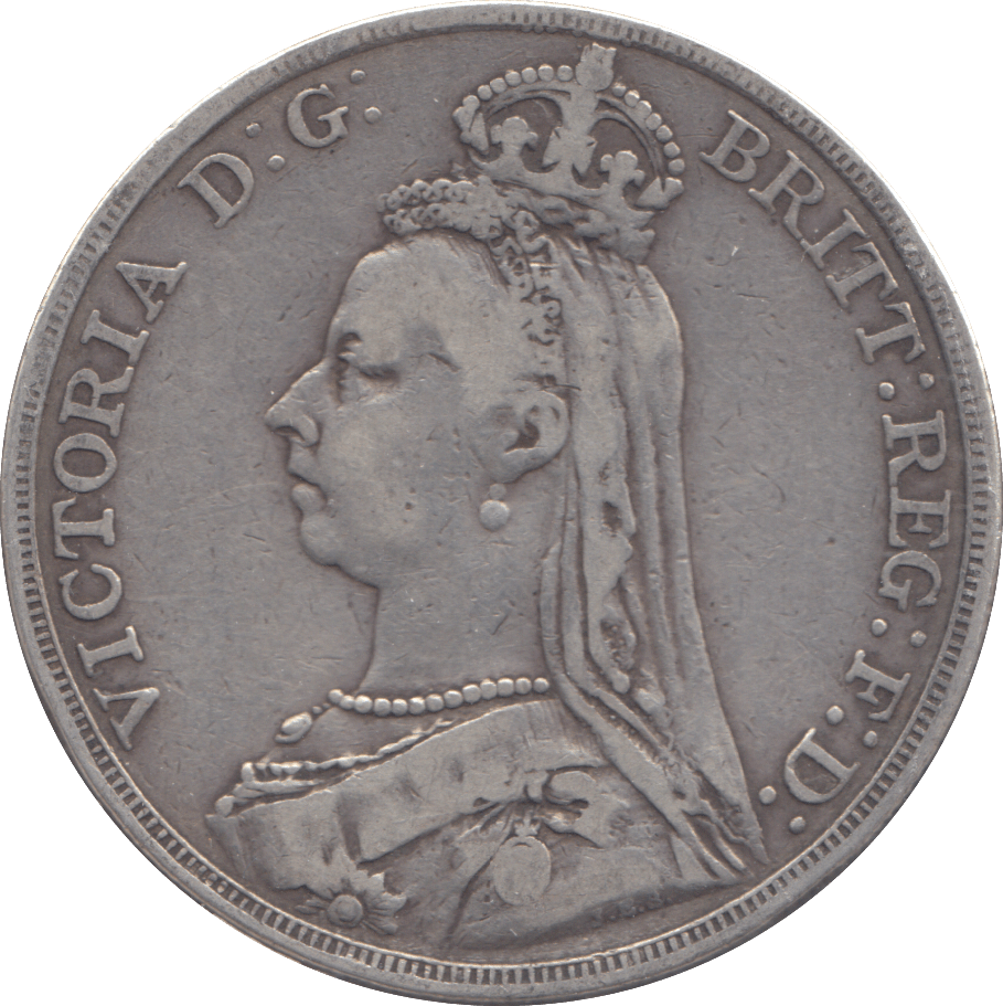 1889 CROWN ( F ) - CROWN - Cambridgeshire Coins