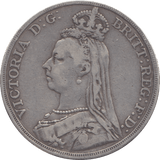 1889 CROWN ( F ) - CROWN - Cambridgeshire Coins
