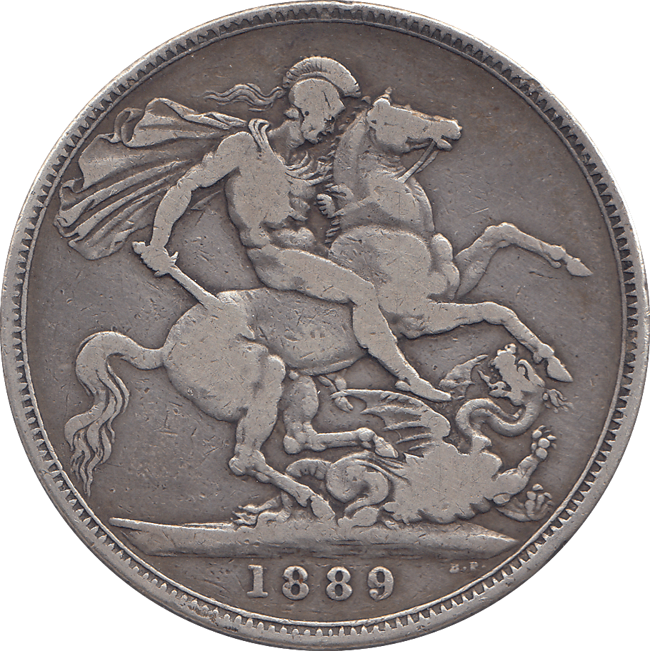 1889 CROWN ( F ) - WORLD COINS - Cambridgeshire Coins