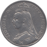 1889 CROWN ( F ) - WORLD COINS - Cambridgeshire Coins