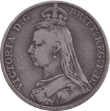 1889 CROWN ( FINE ) 1 - CROWN - Cambridgeshire Coins