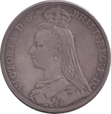 1889 CROWN ( FINE ) 5 - CROWN - Cambridgeshire Coins