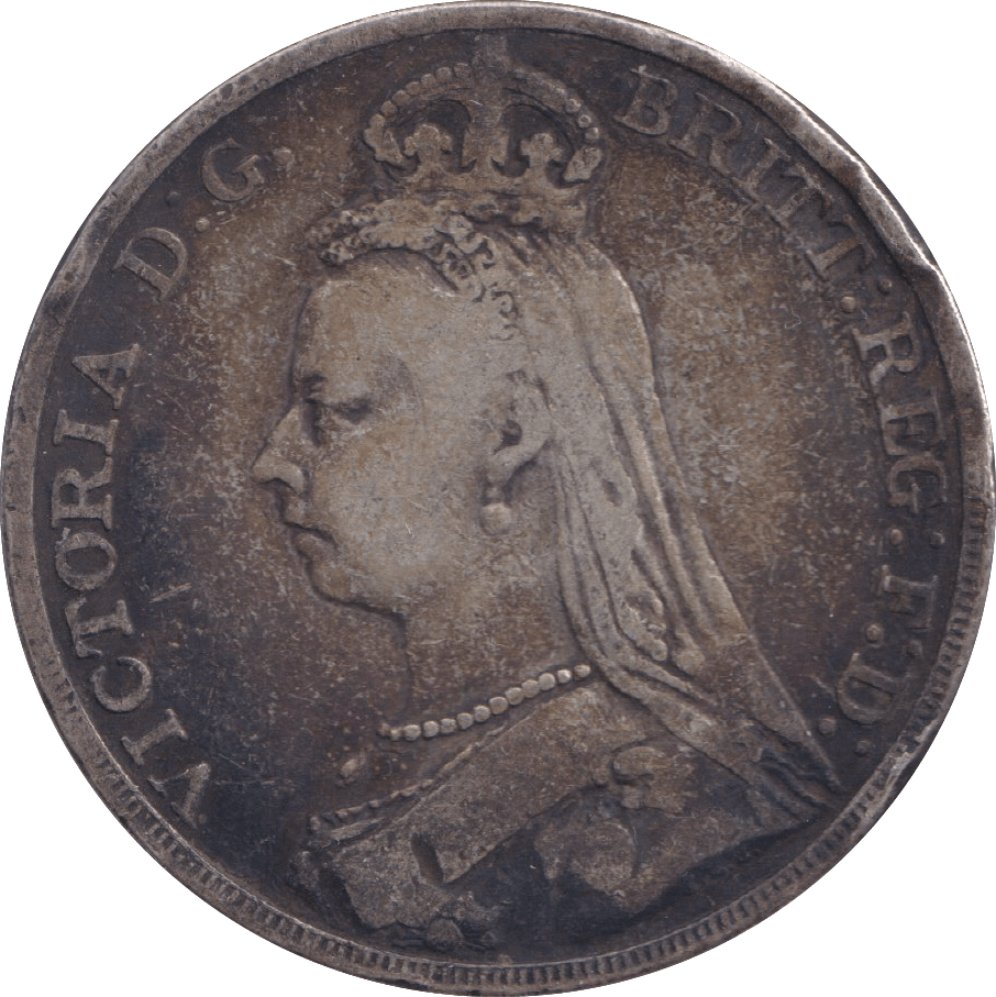 1889 CROWN ( FINE ) - CROWN - Cambridgeshire Coins