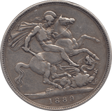 1889 CROWN ( FINE ) * - CROWN - Cambridgeshire Coins