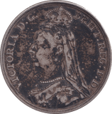 1889 CROWN ( FINE ) - CROWN - Cambridgeshire Coins