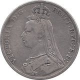 1889 CROWN ( FINE ) - Crown - Cambridgeshire Coins