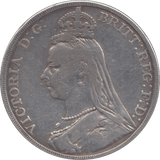 1889 CROWN ( FINE ) - CROWN - Cambridgeshire Coins