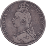 1889 CROWN ( FINE ) - CROWN - Cambridgeshire Coins