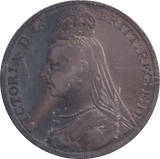 1889 CROWN ( FINE ) - CROWN - Cambridgeshire Coins