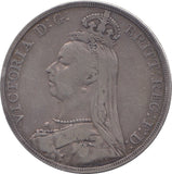 1889 CROWN ( FINE ) - WORLD COINS - Cambridgeshire Coins