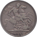 1889 CROWN ( FINE ) - WORLD COINS - Cambridgeshire Coins